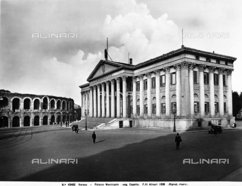 ACA-F-043462-0000 - Municipal Building, Verona - Date of photography: 1936 - Alinari Archives, Florence