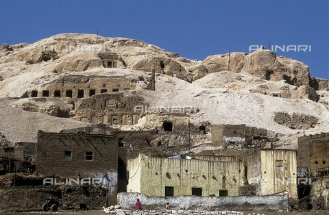 AIS-F-026487-0000 - EGYPT. QUENA. Dayr al-Bahri. Valley of the Kings. Egyptian art. New Kingdom. - Vannini / Iberfoto/Archivi Alinari