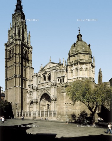 AIS-F-063634-0000 - Cathedral of Toledo. 13th-15th c. SPAIN. Toledo. Cathedral. Gothic art. Architecture. - Paul Maeyaert / Iberfoto/Archivi Alinari