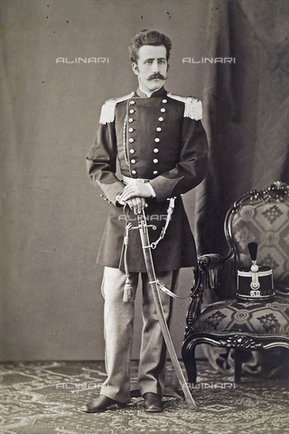 ARC-F-004181-0000 - Portrait of Egidio Corsini in military uniform - Date of photography: 1880 ca. - Alinari Archives, Florence