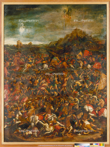 ATK-F-002545-0000 - La battaglia di Canne, dipinto, Burgkmair Hans (1473-1531), Alte Pinakothek, Monaco, Germania - Joachim Blauel / Artothek/Archivi Alinari