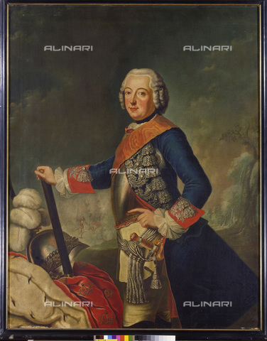 ATK-F-004765-0000 - Ritratto di Federico II di Prussia; dipinto di Antoine Pesne; Monaco, Staatsgemäldesammlungen - Joachim Blauel / Artothek/Archivi Alinari