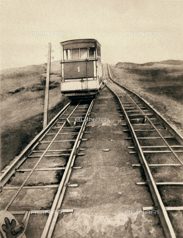 AVQ-A-000007-0022 - The Vesuvian funicular. - Date of photography: 1900 - 1905 - Alinari Archives, Florence