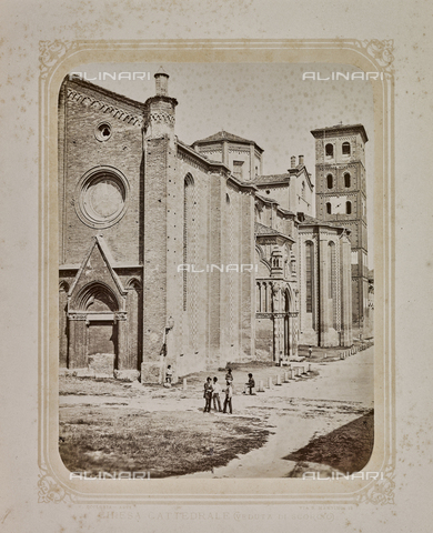 AVQ-A-000020-0002 - View of the Cathedral Church of Asti - Date of photography: 1878 ca. - Alinari Archives, Florence