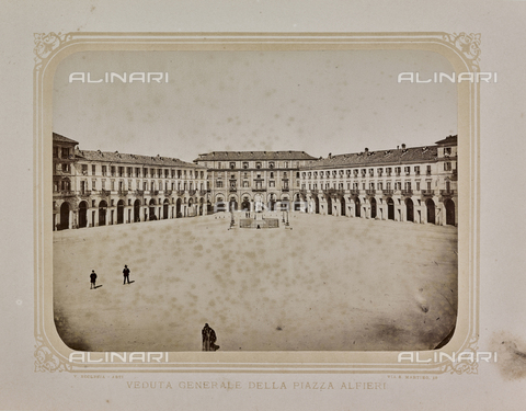 AVQ-A-000020-0009 - General View of the Alfieri Square, Asti - Date of photography: 1878 ca. - Alinari Archives, Florence