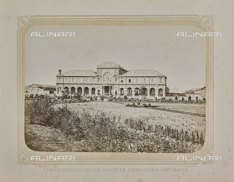 AVQ-A-000020-0015 - Establishment of the Wine company of Asti, Asti - Date of photography: 1878 ca. - Alinari Archives, Florence