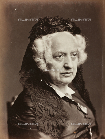 AVQ-A-000144-0470 - Portrait of Fanny Lewald (1811-1889), a German writer - Date of photography: 1900-1910 - Alinari Archives, Florence