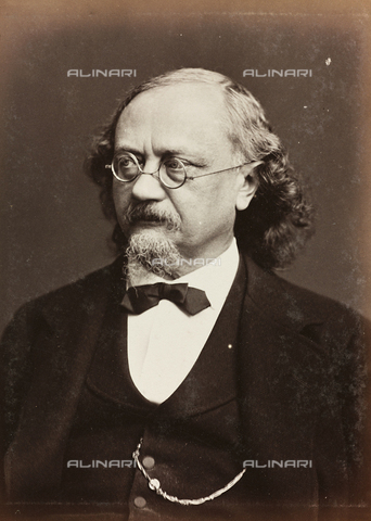 AVQ-A-000144-0475 - Portrait of Heinrich Julian Schmidt (1818-1886), German historian and journalist - Date of photography: 1900-1910 - Alinari Archives, Florence