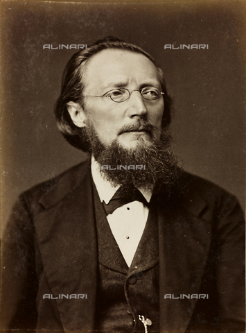 AVQ-A-000144-0480 - Portrait of Heinrich Rudolf Genee (1824-1914), German writer - Date of photography: 1900-1910 - Alinari Archives, Florence
