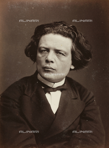 AVQ-A-000144-0498 - Portrait of Anton Grigorevich Rubinstein (1829-1894), pianist, composer and orchestra's director - Date of photography: 1890 ca. - Alinari Archives, Florence