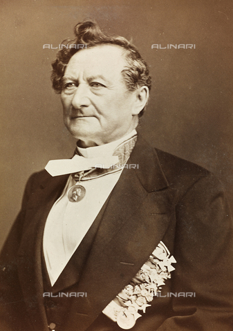 AVQ-A-000144-0522 - Portrait of Theodor Dà¶ring (1803-1878), German actor - Date of photography: 1870 ca. - Alinari Archives, Florence