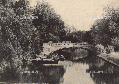 AVQ-A-000167-0009 - A bridge in Cambridge - Date of photography: 1890 ca. - Alinari Archives, Florence