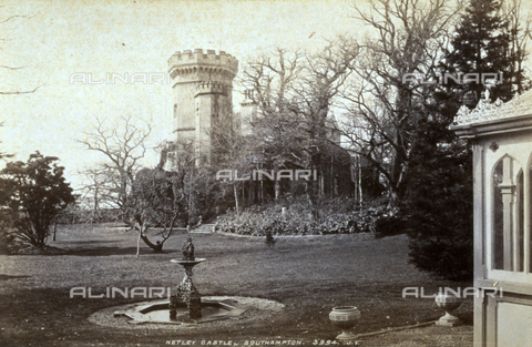 AVQ-A-000223-0001 - The Sixteenth Century Castle of Netley and the park, near Southampton - Date of photography: 1860-1880 ca. - Alinari Archives, Florence
