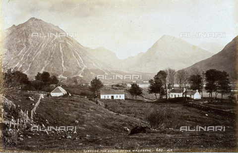 AVQ-A-000223-0072 - Glen Coe Valley, sad scenario of a massacre in 1692 - Date of photography: 1860-1880 ca. - Alinari Archives, Florence