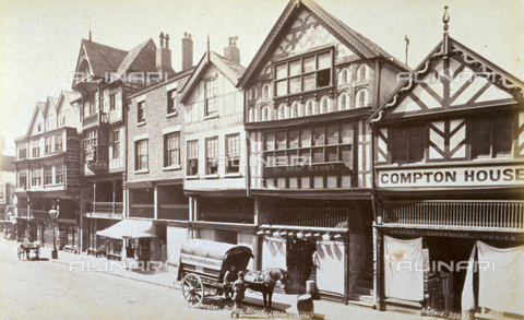AVQ-A-000223-0110 - Bridge Street in Chester, England - Date of photography: 1870-1888 ca. - Alinari Archives, Florence