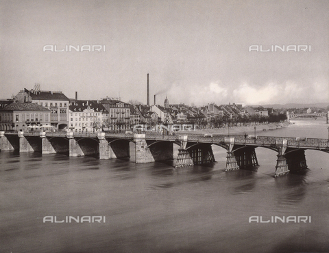 AVQ-A-000225-0015 - View of Kleinbasel (little Basil), located on the right bank of the city - Date of photography: 1900 ca. - Alinari Archives, Florence