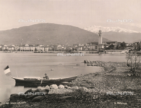 AVQ-A-000370-0026 - View of Pallanza, a small town in the Province of Novara - Date of photography: 1890 ca. - Alinari Archives, Florence