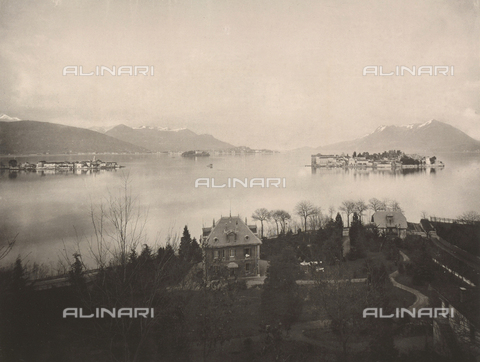 AVQ-A-000370-0027 - View of Lake Maggiore - Date of photography: 1890 ca. - Alinari Archives, Florence