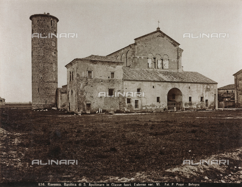 AVQ-A-000451-0078 - Sant'Apollinare in Classe Basilica in Ravenna - Date of photography: 1890 ca. - Alinari Archives, Florence