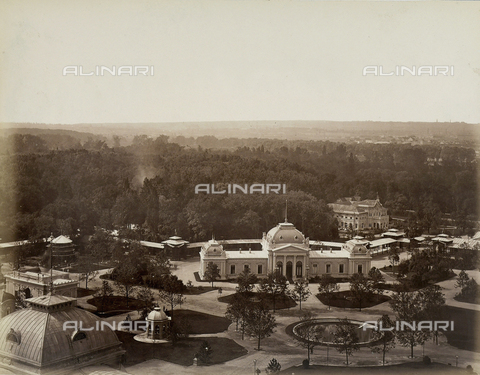 AVQ-A-000456-0011 - 1873 Vienna World's Fair: elevated view - Date of photography: 1873 - Alinari Archives, Florence