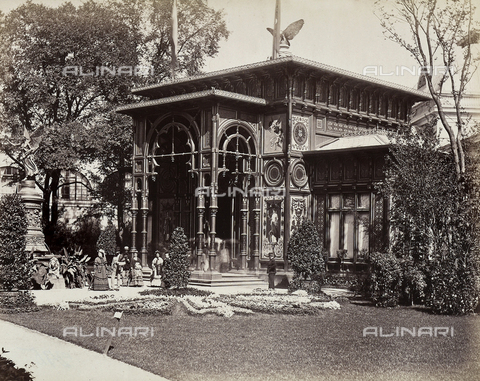 AVQ-A-000456-0018 - A pavilion of the 1873 Vienna World's Fair - Date of photography: 1873 - Alinari Archives, Florence