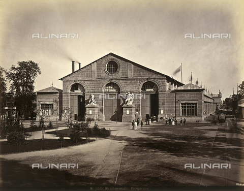 AVQ-A-000456-0026 - 1873 Vienna World's Fair: pavilion of machines - Date of photography: 1873 - Alinari Archives, Florence