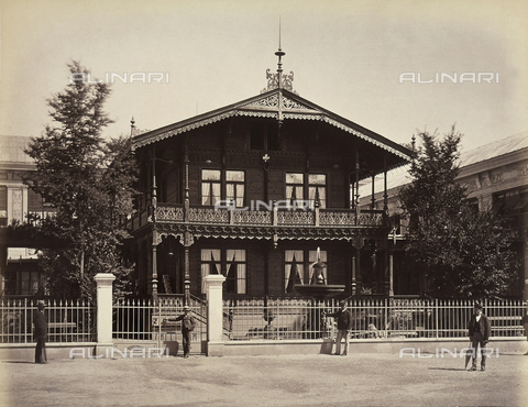 AVQ-A-000456-0027 - 1873 Vienna World's Fair: Swiss house - Date of photography: 1873 - Alinari Archives, Florence