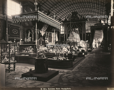 AVQ-A-000456-0047 - Vienna Universal Exhibition of 1873: inside view of the German pavilion - Date of photography: 1873 - Alinari Archives, Florence