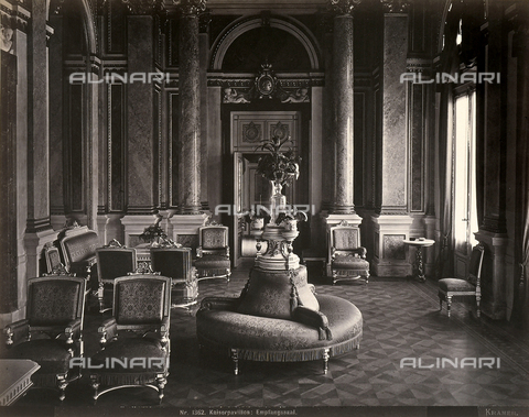 AVQ-A-000456-0049 - Vienna Universal Exhibition of 1873: reception hall in the main pavilion - Date of photography: 1873 - Alinari Archives, Florence