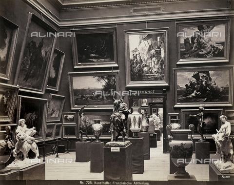 AVQ-A-000456-0056 - Vienna Universal Exhibition of 1873: a room of the Arts pavilion - Date of photography: 1873 - Alinari Archives, Florence
