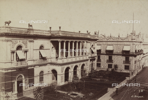AVQ-A-000480-0003 - Guardiola Square Mexico City - Date of photography: 06/02/1896 - Alinari Archives, Florence