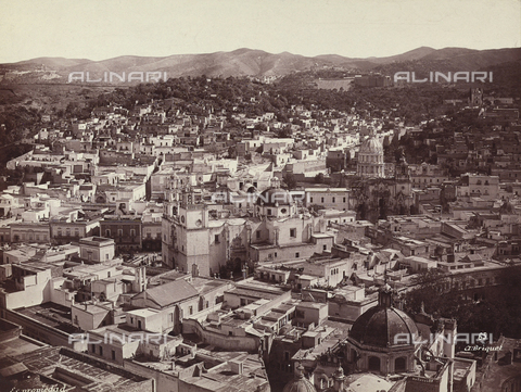 AVQ-A-000480-0013 - Panoramic view of Guanajuato in Mexico - Date of photography: 1896 - Alinari Archives, Florence