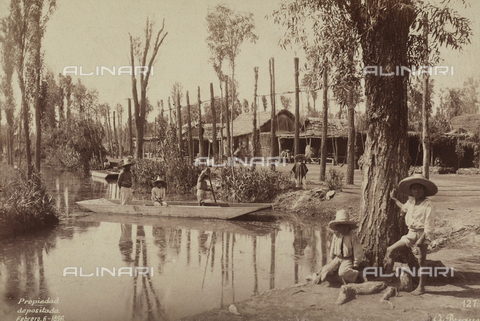AVQ-A-000480-0023 - Santa Anita village in Messico - Date of photography: 06/02/1896 - Alinari Archives, Florence