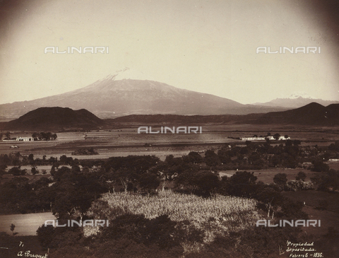 AVQ-A-000480-0033 - The Popocatepetl volcano seen from Atlixco Mexico - Date of photography: 06/02/1896 - Alinari Archives, Florence
