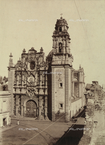 AVQ-A-000480-0042 - The Holy Trinity Church in Mexico City - Date of photography: 1896 - Alinari Archives, Florence