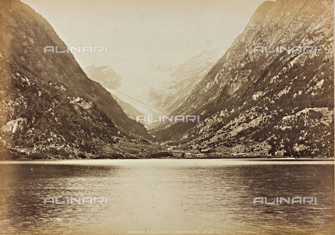 AVQ-A-000630-0002 - Buer Glacier, near Odda in Hardanger, Norway - Date of photography: 1890 ca. - Alinari Archives, Florence