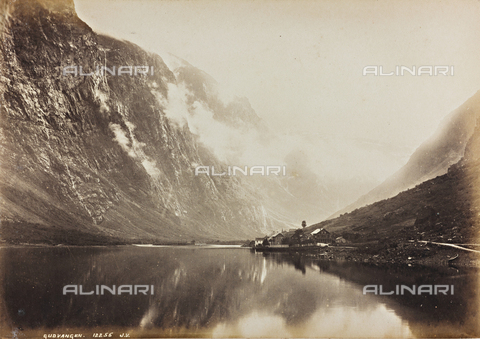 AVQ-A-000630-0007 - Gudvangen Fjordtell, Norway - Date of photography: 1890 ca. - Alinari Archives, Florence