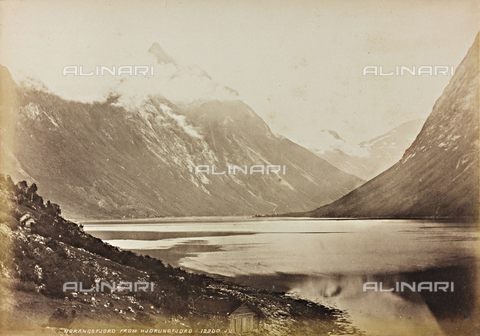 AVQ-A-000630-0016 - Norangsfjord from Hjorundfjord, NorvegiaNorway - Date of photography: 1890 ca. - Alinari Archives, Florence