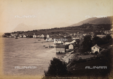 AVQ-A-000630-0022 - Molde, Norway city, seen from the Grand Hotel - Date of photography: 1890-1900 - Alinari Archives, Florence