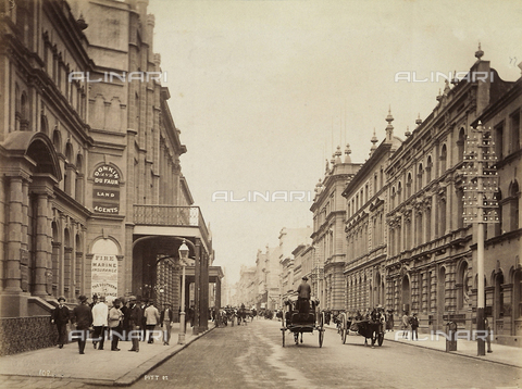 AVQ-A-000845-0077 - A street in Sydney, Australia - Date of photography: 1890 ca. - Alinari Archives, Florence