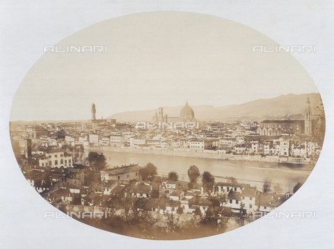 AVQ-A-000851-0001 - "Photographs Florence-Pisa": panorama of Florence - Date of photography: 1852 ca. - Alinari Archives, Florence