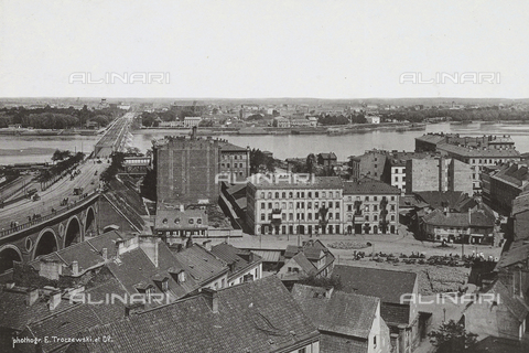 AVQ-A-000879-0002 - A view of the city of Warsaw in the direction of Prague, Poland - Date of photography: 1903 - Alinari Archives, Florence