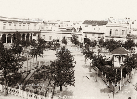 AVQ-A-000889-0002 - San Juan de Dios Park, Mexico City, Mexico - Date of photography: 1896 ca. - Alinari Archives, Florence