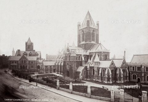 AVQ-A-000897-0070 - Christ Church, Cathedral of Dublin, Ireland - Date of photography: 1898 - Alinari Archives, Florence