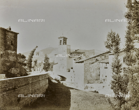 AVQ-A-000921-0008 - View of Scheggia - Date of photography: 08-09/1899 - Alinari Archives, Florence