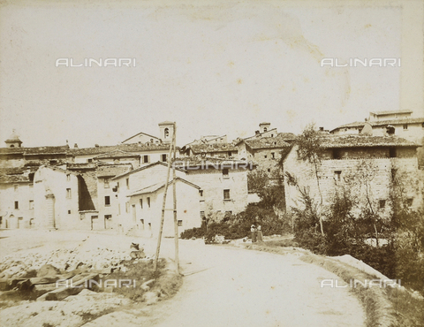 AVQ-A-000921-0009 - The town of Sigillo - Date of photography: 1899 - Gabba Raccolta Acquisto / Alinari Archives, Florence