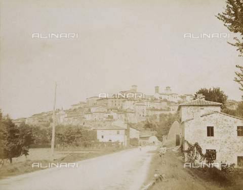 AVQ-A-000921-0036 - The village of Deruta near Perugia - Date of photography: 1899 - Gabba Raccolta Acquisto / Alinari Archives, Florence