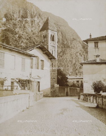 AVQ-A-000921-0045 - The Church of Dervio near lake Como - Date of photography: 1898 - Gabba Raccolta Acquisto / Alinari Archives, Florence