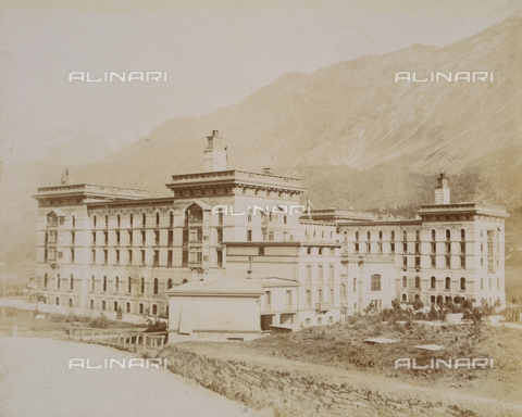 AVQ-A-000921-0055 - The Grand Hotel in Maloja in the Engadine valley, Switzerland - Date of photography: 1898 - Gabba Raccolta Acquisto / Alinari Archives, Florence