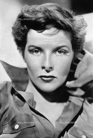 AVQ-A-000938-0136 - Close-up of the famous American film star Katharine Hepburn - Date of photography: 1930-1940 ca. - Verchi Marialieta Collection / Alinari Archives, Florence